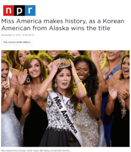 Emma Broyles First Korean to Win Miss America